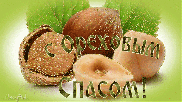 Открытка Открытки с Ореховым Спасом - Открытка с орехами: оригинальное поздравление | Красивая открытка #11