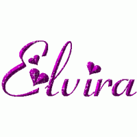 Открытка открытки с именем Эльвира - Открытка с именем «Elvira» из блесток и сердец | Красивая открытка #7