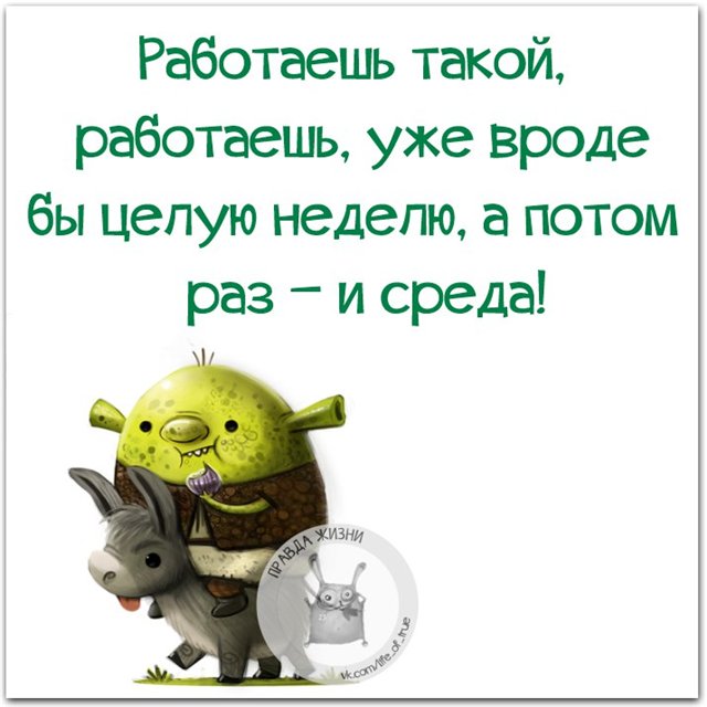 Открытка Открытки на среду - Открытка с осликом и добродушным монстриком | Красивая открытка #83
