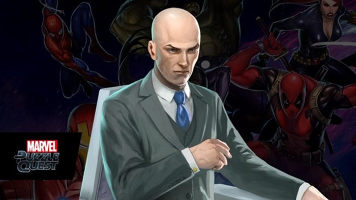 Открытка открытки с профессором Икс  - Открытка с персонажами Marvel: Спидстер, Дэдпул | Красивая открытка #11