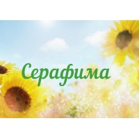Открытка открытки с именем Серафима - Открытка с подсолнухами  Яркая летняя открытка | Красивая открытка #13