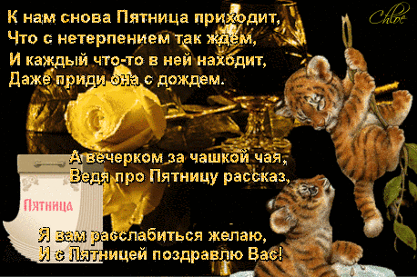 Открытка Открытки на пятницу - Открытка с котятами на День Рождения | Красивая открытка #122