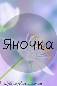 Открытка открытки с именем Яна - Цветок на сиреневом фоне | Красивая открытка #6