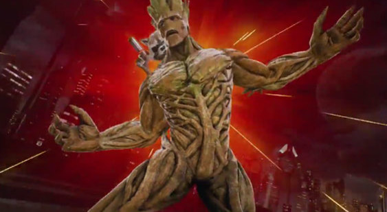 Открытка открытки с Грутом  - Растение Groot: праздничная открытка с персонажем | Красивая открытка #9
