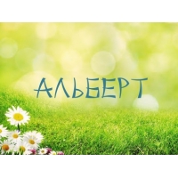 Открытка открытки с именем Альберт - Открытка с ромашками и надписью "Альберт" | Красивая открытка #24
