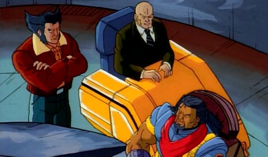 Открытка открытки с профессором Икс  - Мутанты X-Men: Открытка с Росомахой и Профессором Икс | Красивая открытка #20