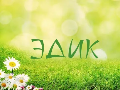 Открытка Открытки с именем Эдуард - Открытка с цветами на зеленом фоне | Красивая открытка #180