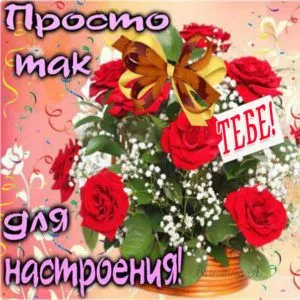 Открытка Открытки для тебя - Букет роз и цветов: Красивая поздравительная открытка | Красивая открытка #48
