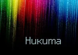Открытка Открытки с именем Никита - Радужная открытка с надписью "Hukuma" | Красивая открытка #97
