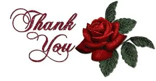 Открытка открытки с благодарностью  - Красивая открытка: надпись "Thank You" и красная роза | Красивая открытка #216