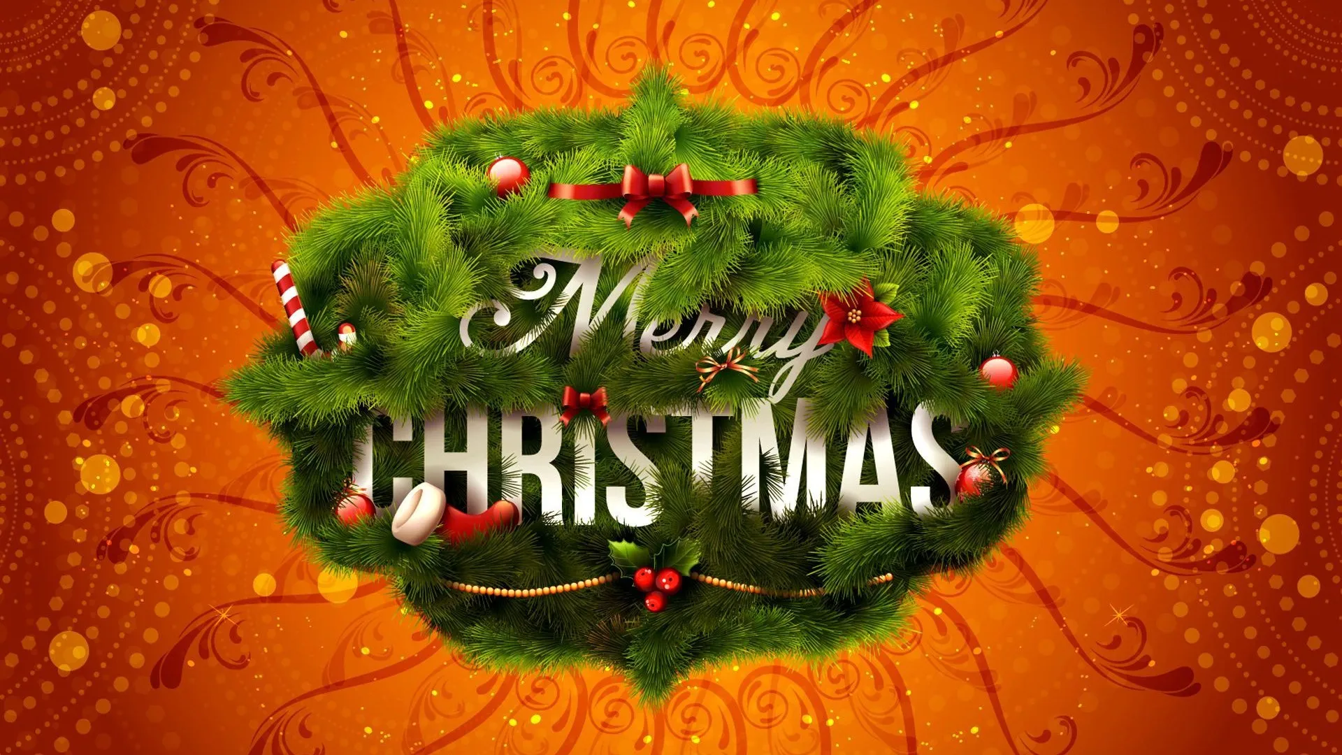 Открытка Merry Christmas - С Рождеством! Merry Christmas | Красивая открытка #32