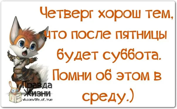 Открытка Открытки на среду - Открытка с милым антропоморфным лисом | Красивая открытка #222