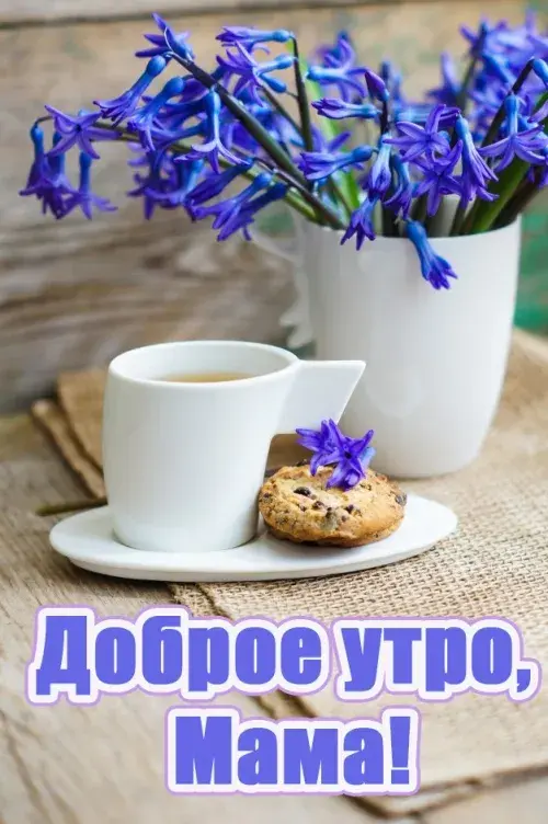Открытка Открытки доброе утро мама - Доброе утро, мама! С любовью и нежностью | Красивая открытка #48