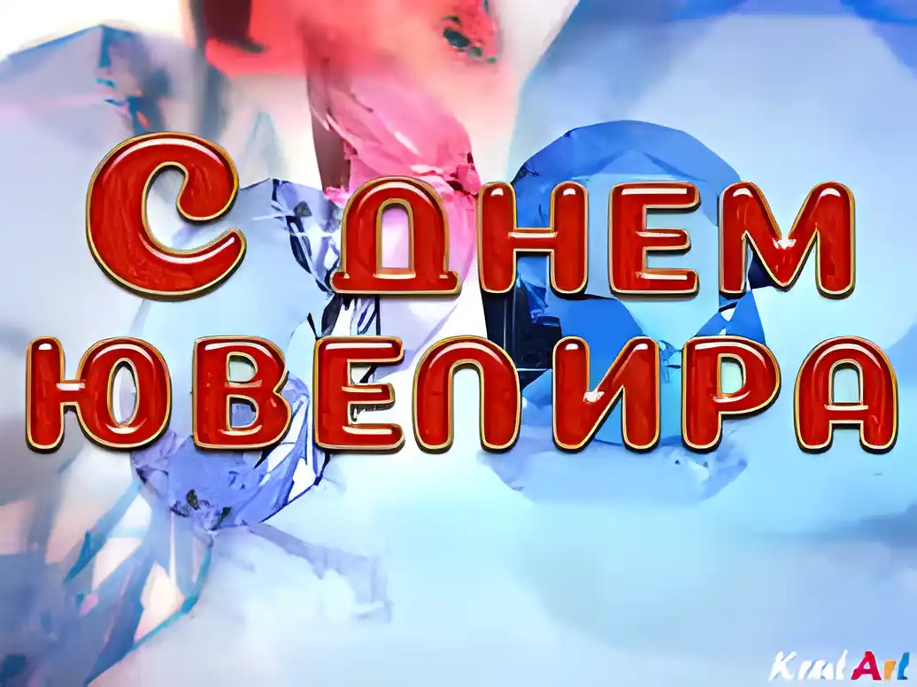 Открытка Открытки на Международный день ювелира - Открытка с днем рождения: яркий дизайн | Красивая открытка #15