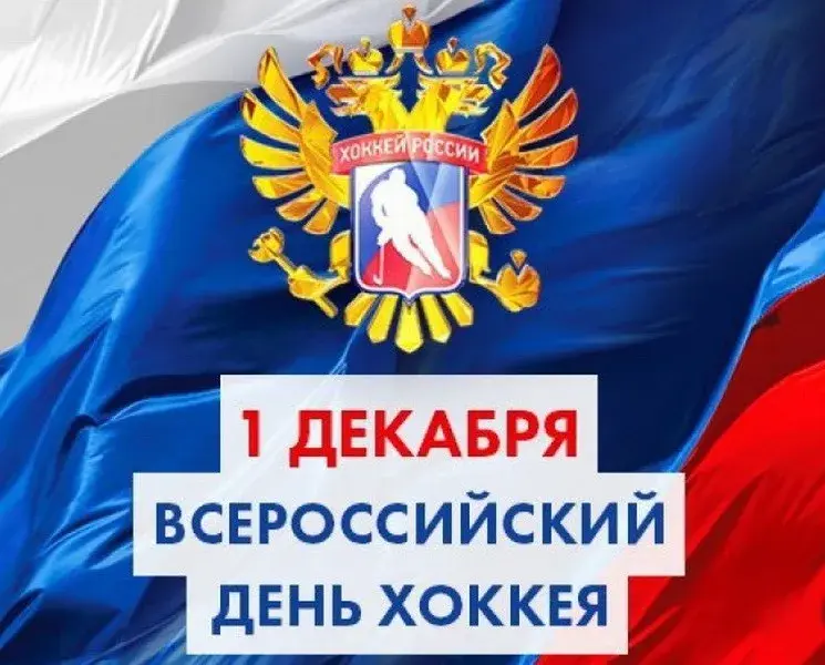 Открытка День хоккея - День хоккея в России: открытка 1 декабря | Красивая открытка #16