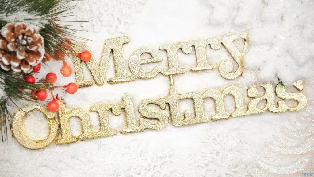 Открытка Merry Christmas - Мерри Крисмас: Новогодняя открытка | Красивая открытка #23