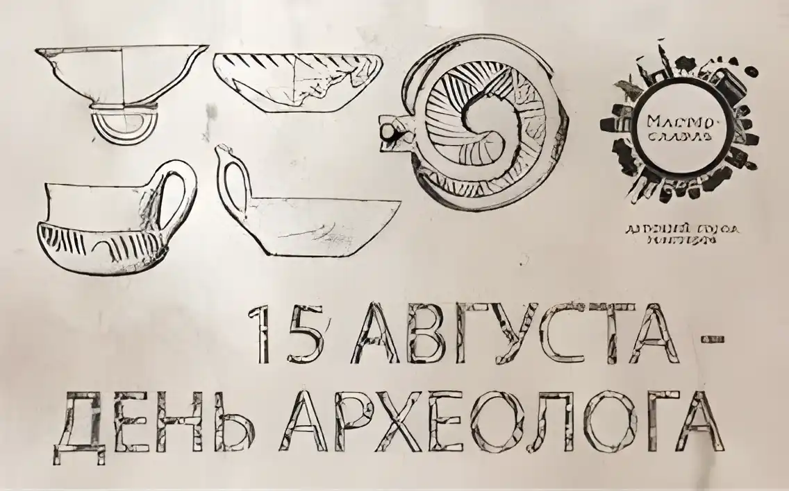 Открытка Открытки с днем археолога - 15 августа - День археолога: открытки с артефактами | Красивая открытка #23