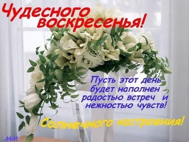 Открытка Открытки на воскресенье - Букет лилий в вазе: нежные цветы для вас | Красивая открытка #100