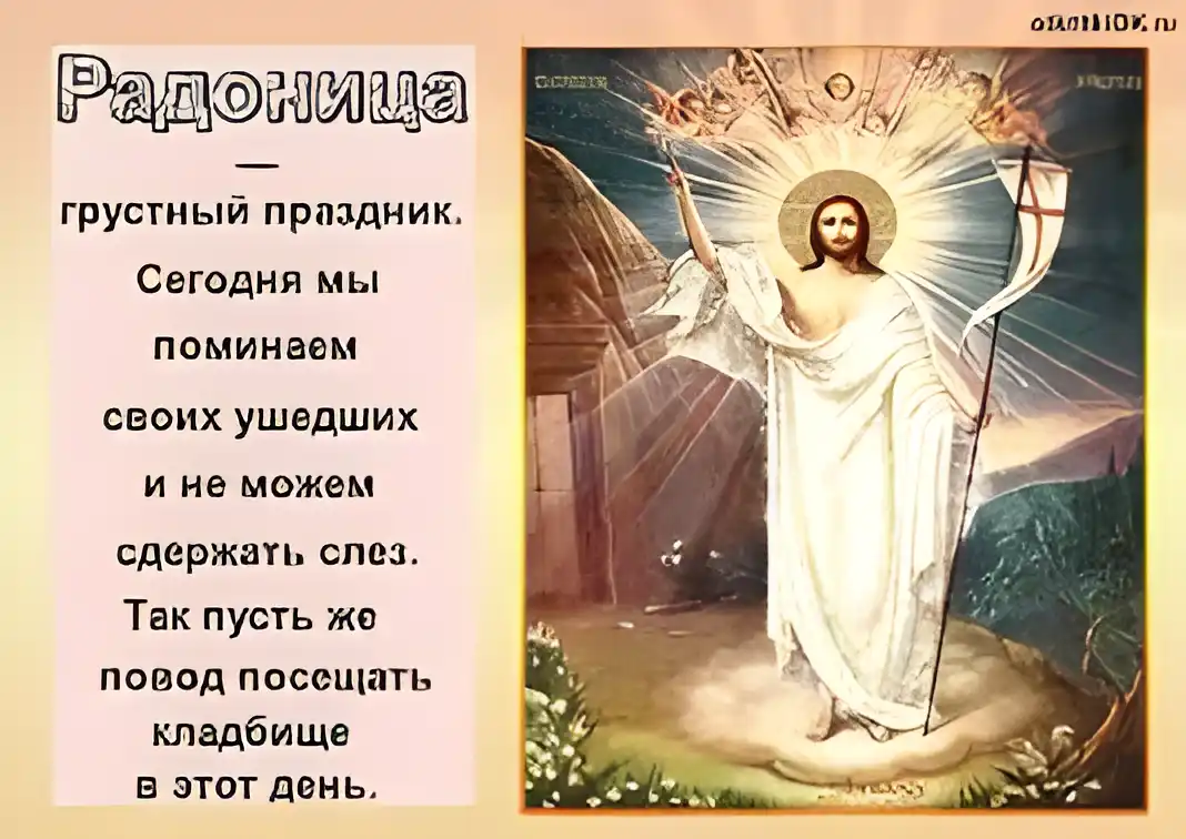 Открытка Радоница - Воскресение Христово: Открытка с Иисусом Христом | Красивая открытка #72